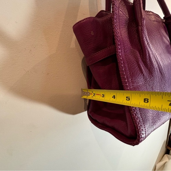 AIMEE KESTENBERG Leather Multiple Pockets Shoulder Bag Handbag Satchel - Picture 7 of 15